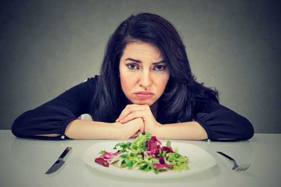 Woman With Salad